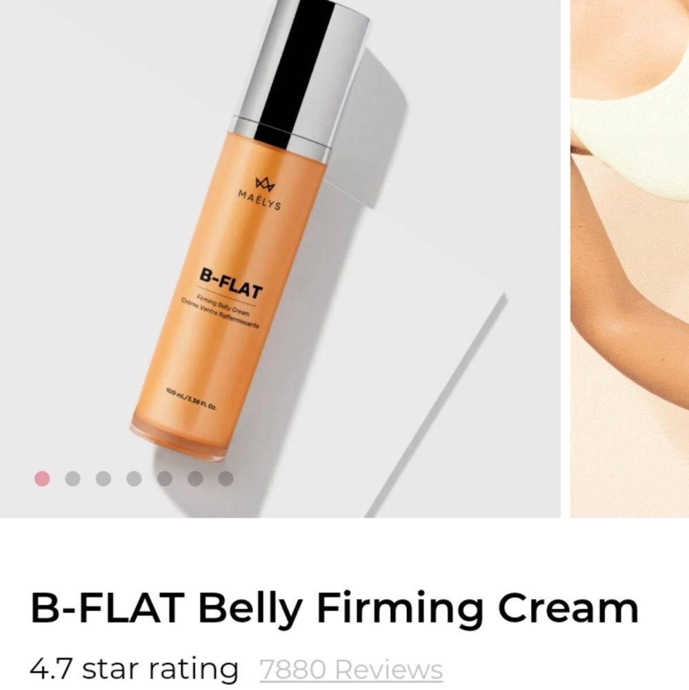 B flat belly firming cream